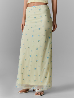 Юбка Mark Formelle 152832/25-40206П-10 цветочки_на_лимонном_льду - фото 2