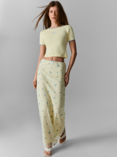 Юбка Mark Formelle 152832/25-40206П-10 цветочки_на_лимонном_льду - фото 1