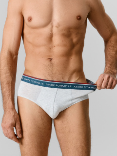 Трусы Mark Formelle 411170-3/25-5162Ц-5 серый_меланж_4306_А_полынь_морская_волна - фото 3