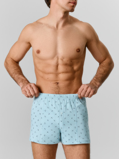 Трусы Mark Formelle 411231/25-5230П-0 узор_на_серо_бирюзовом - фото 1