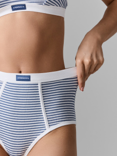 Трусы Mark Formelle 412829/25-40806Ц-1 сине_белая_полоска_декор - фото 2
