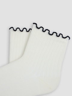 Носки Mark Formelle 451K-3372/B4-26451K молочный_рис.3372 - фото 3