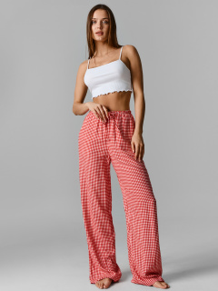 Брюки Mark Formelle 532431-3/25-40793ПП-9 клетка_виши_красная - фото 1