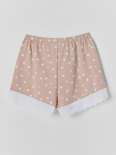 Топ, шорты Mark Formelle 592400/25Е-42204ПП-5 ромашки_на_холодном_бежевом - фото 2