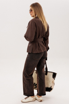 Рубашка Anelli 1826 чоколайт-скин - фото 4