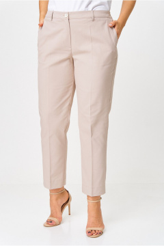 Брюки БелЭльСтиль 586-2_87_22 бежевый джинс - фото 4