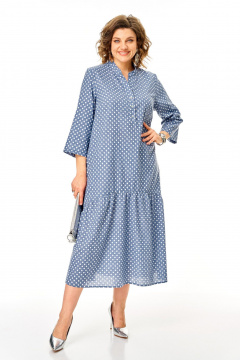 Платье Lady Secret 26321 голубой - фото 2