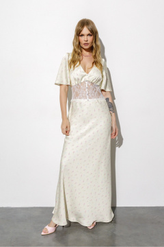 Платье PiRS 6662 пастельный_желтый - фото 1