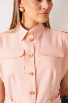 Жакет, юбка Мода Юрс 26-2976 пудра - фото 5