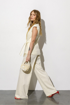 Брюки PiRS 6689 сливочный - фото 2