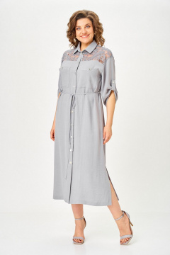 Платье Svetlana-Style 2341 серый - фото 3