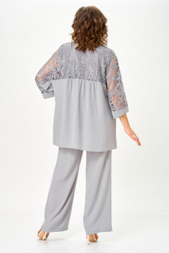Брюки, жакет, топ Svetlana-Style 2025 серый - фото 4
