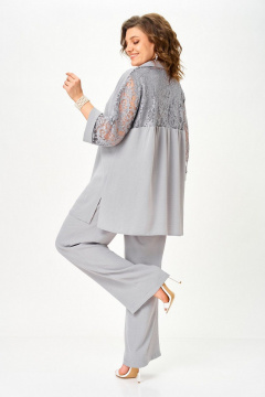 Брюки, жакет, топ Svetlana-Style 2025 серый - фото 2