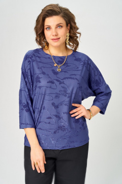 Джемпер Bliss 9406 васильковый - фото 3