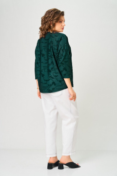 Джемпер Bliss 9406 изумрудный - фото 2