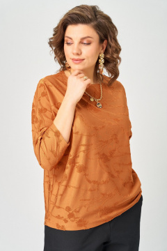 Джемпер Bliss 9406 оранжевый - фото 2