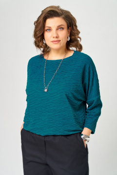 Джемпер Bliss 9407 бирюзовый - фото 2