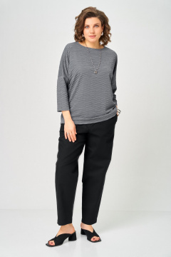 Джемпер Bliss 9407 графит - фото 3