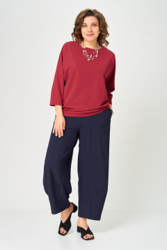 Джемпер Bliss 9408 красный - фото 5