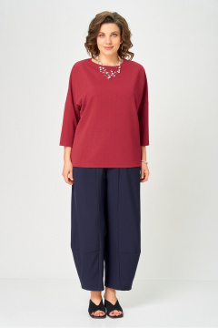 Джемпер Bliss 9408 красный - фото 2