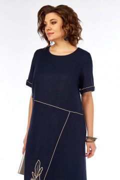 Платье Jurimex 3469 темно-синий - фото 4