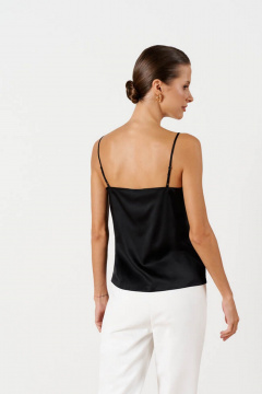 Топ Nelva 23222 черный - фото 3