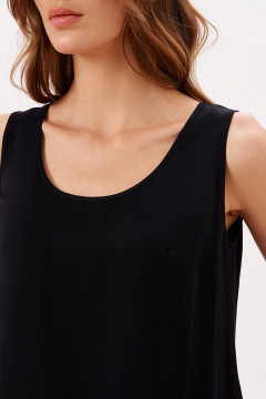 Блуза Nelva 23302 черный - фото 3