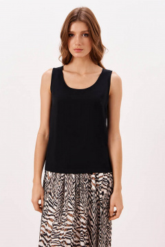 Блуза Nelva 23302 черный - фото 1