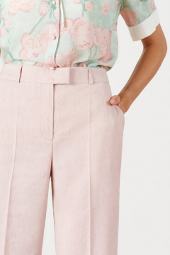Брюки Nelva 31156 розовый-меланж - фото 3