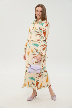 Платье NikVa 944-12 бохо_мультиколор - фото 3