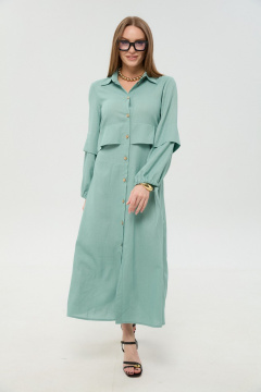 Платье NikVa 944-13 мята - фото 5