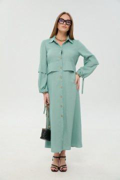 Платье NikVa 944-13 мята - фото 4