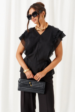 Блуза, брюки Beautiful&Free 6467 черный - фото 5