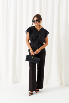 Блуза, брюки Beautiful&Free 6467 черный - фото 4