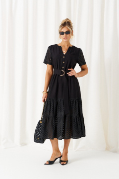 Платье Beautiful&Free 6468 черный - фото 1