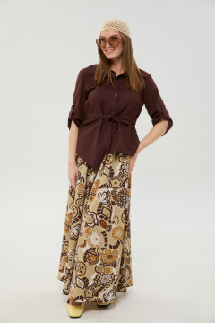 Жакет NikVa 918-13 шоколад - фото 1