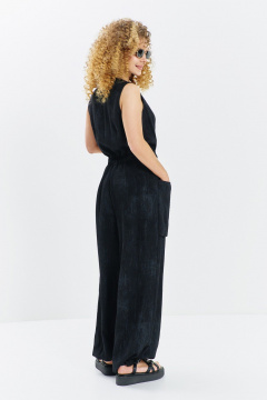 Комбинезон Euromoda 717 черный_меланж - фото 3