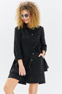 Рубашка, шорты Euromoda 711 черный - фото 1