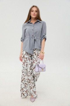 Жакет NikVa 918-14 серый - фото 4