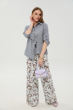 Жакет NikVa 918-14 серый - фото 2