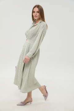 Платье NikVa 962-3 мятные_полосы - фото 5