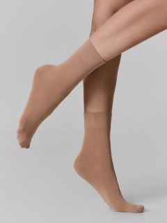 Носки Mark Formelle 275PA-3297/25275PA-1 св.кофейный_000Н_Крашение_полиамид.изделий_(носки - фото 4