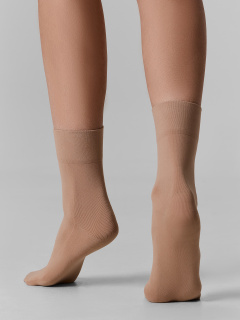 Носки Mark Formelle 275PA-3297/25275PA-1 св.кофейный_000Н_Крашение_полиамид.изделий_(носки - фото 3