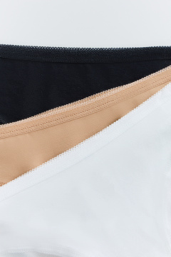 Трусы Mark Formelle 417729-3/25-16-40215Б-5 белый_обжаренный_миндаль_черный - фото 1