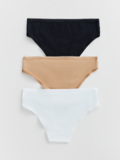 Трусы Mark Formelle 417729-3/25-16-40215Б-5 белый_обжаренный_миндаль_черный - фото 2