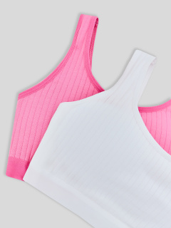 Топ Mark Formelle 517725-2/25-40529Ц-5 розовое_саше_белый - фото 1