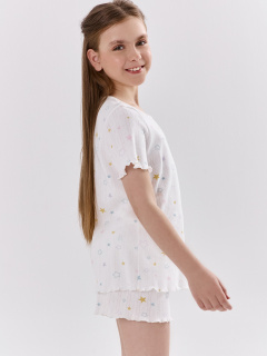 Футболка, шорты Mark Formelle 567739/25-41362ПП-1 звездочки_на_св.молочном - фото 2