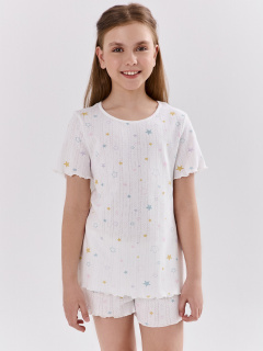 Футболка, шорты Mark Formelle 567739/25-41362ПП-1 звездочки_на_св.молочном - фото 1