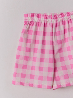 Футболка, шорты Mark Formelle 567748/25-41866ПП-14 розовый_розовая_клетка_3_сл_на_пол - фото 2