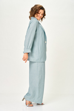 Брюки, жакет Michel chic 1446/1 нежно-голубой - фото 4